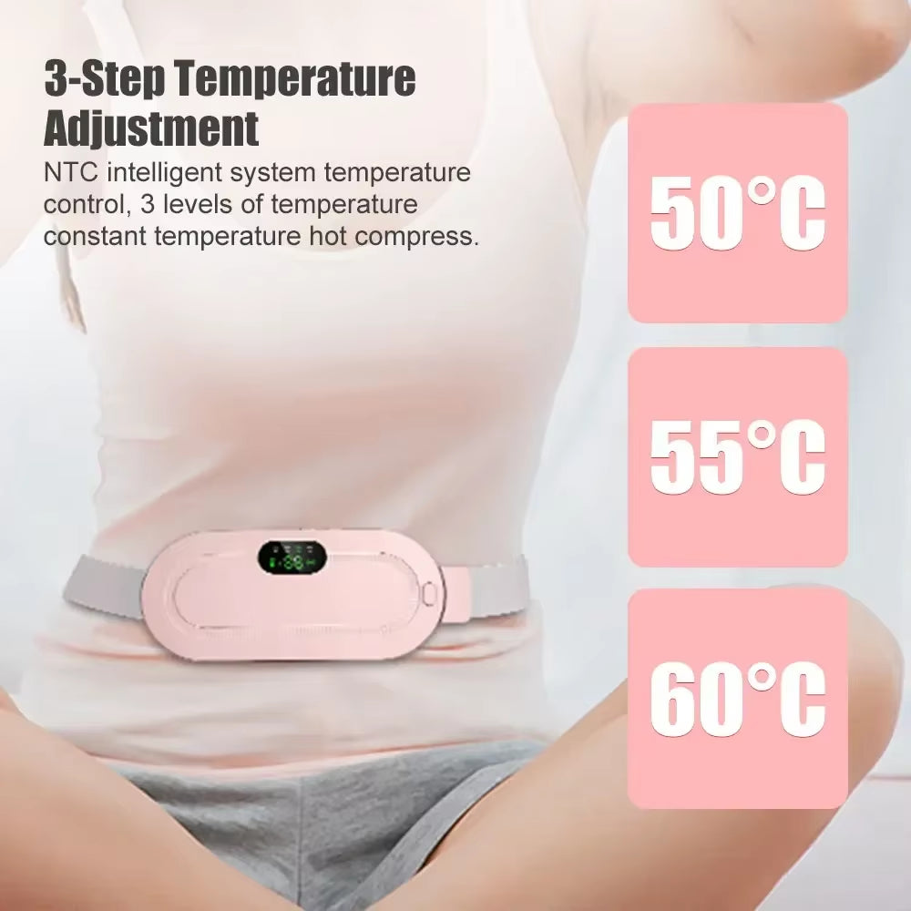 CozyRelief™ Menstrual Heating Belt & Abdominal Massager