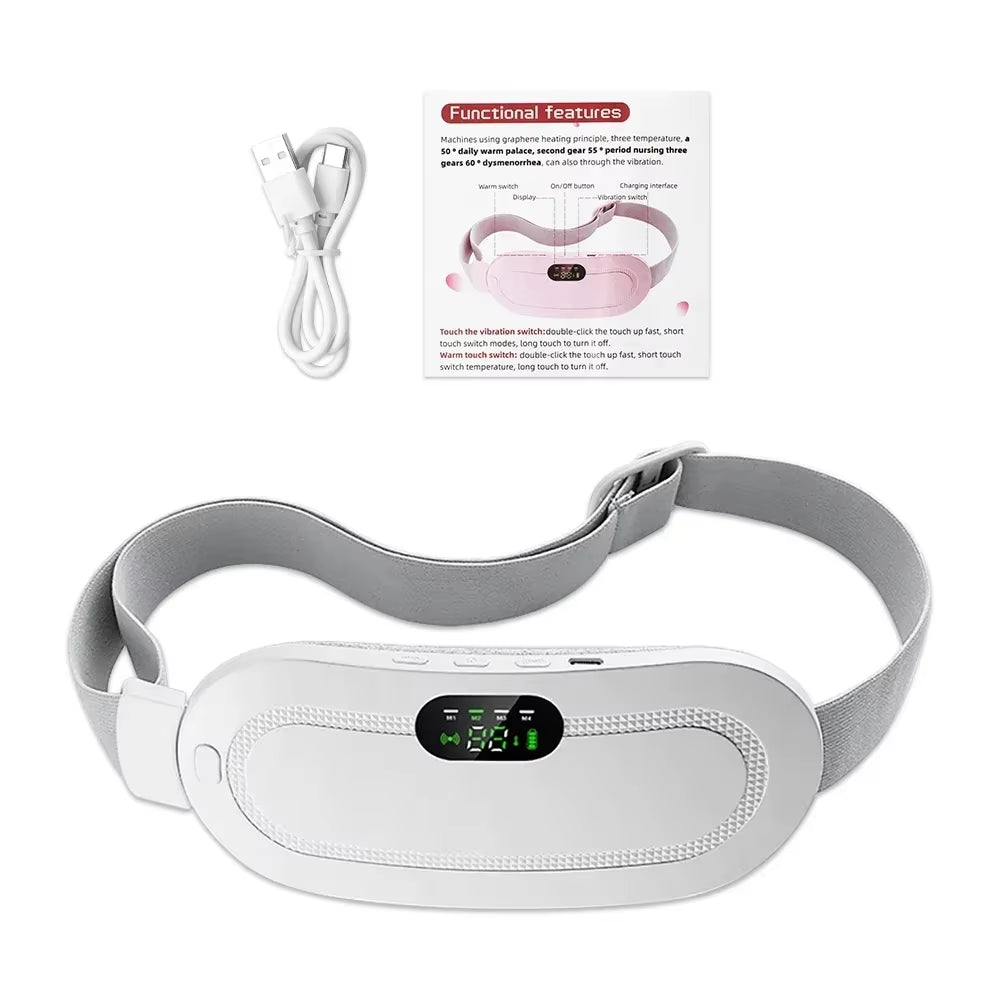 CozyRelief™ Menstrual Heating Belt & Abdominal Massager